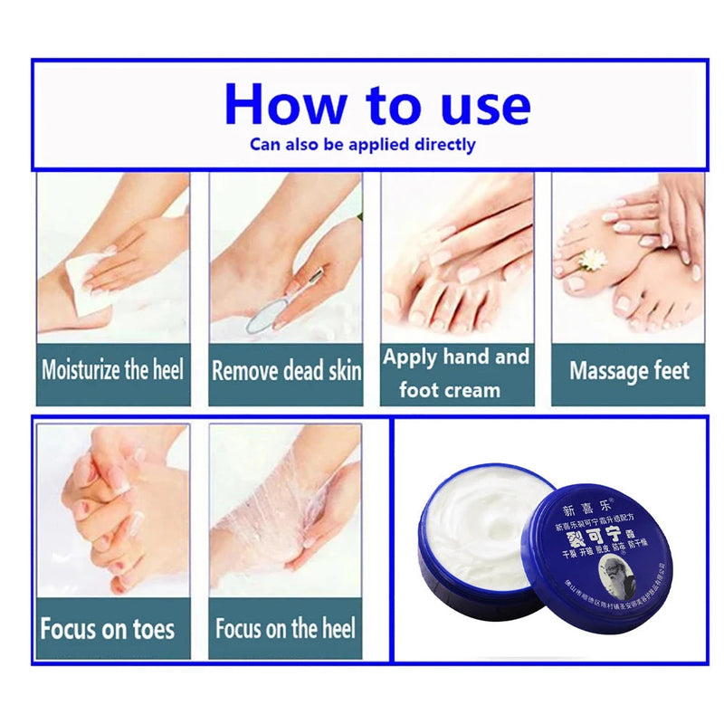Anti Crack Foot Cream Oil Anti-Drying Crack Foot Cream Heel Cracked Repair Cream Removal Dead Skin Hand Feet Care Mask-Health Wisdom™