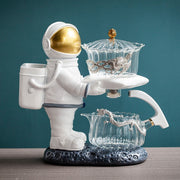 Astronaut Creative Fish Magnetic Teapot Glass Lazy Automatic Tea Making Household Puer Oolong Tea Set Infuser Drinking-Health Wisdom™
