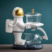 Astronaut Kungfu Tea Set Automatic Glass Teapot Heat-resistant Tea Infuser Glass Tea Maker Pot With Base-Health Wisdom™