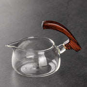 Automatic Teapot Tea Infuser Magnetic Water Diversion Heat-resistant Kungfu Tea Drinking Creative GlassTea Set-Health Wisdom™