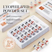 BIOAOUA Oligopeptide Face Skin Repair Freeze-dried Powder Set Sensitive Skin Moisturizing and Smoothing Hyaluronic Acid Essence-Health Wisdom™