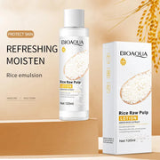 BIOAOUA Rice Protoplasm Grape Skincare Set Face Serum Cream Hydrating Moisturizing Cleanser Toner Anti Age Face Care Set-Health Wisdom™