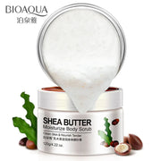 BIOAQUA Body Scrub Shea Butter Exfoliating Body Lotion Deep Cleansing Moisturizing Exfoliator Gel Moisturizer Dead Skin Remover-Health Wisdom™