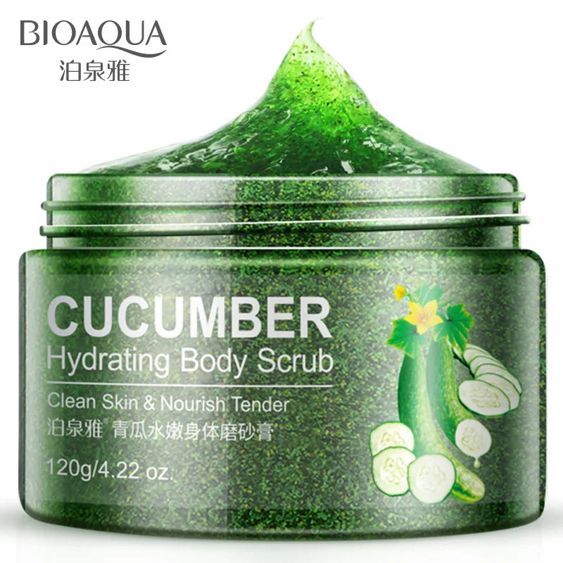 BIOAQUA Body Scrub Shea Butter Exfoliating Body Lotion Deep Cleansing Moisturizing Exfoliator Gel Moisturizer Dead Skin Remover-Health Wisdom™