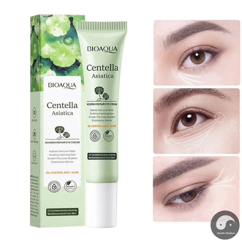BIOAQUA Centella Eye Cream Anti Dark Circles Eyes Bags Moisturizing Anti Wrinkle Anti-aging Beauty Eyes Skin Care Products-Health Wisdom™