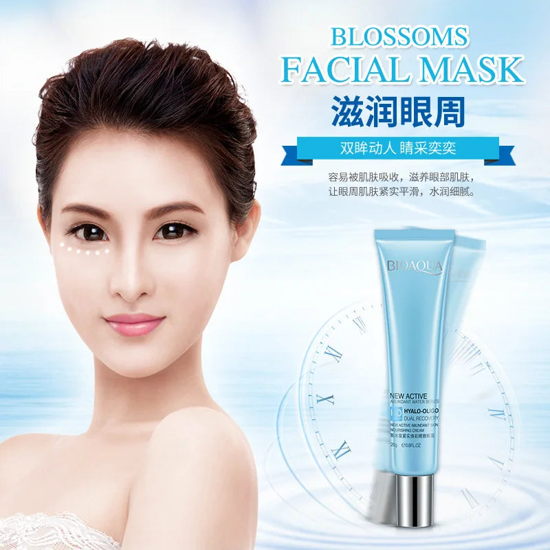 BIOAQUA Hyaluronic Acid Facial Care Face Cream Eye Cream Anti Eyes Bag Moisturizing Anti Wrinkle Anti-aging Creams Skin Care Kit-Health Wisdom™