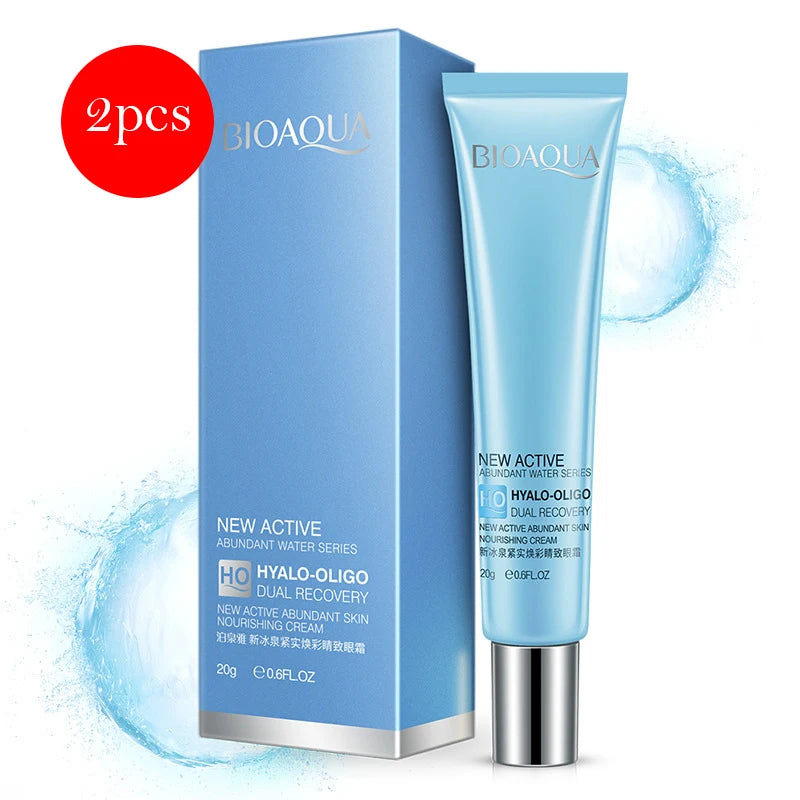 BIOAQUA Hyaluronic Acid Facial Care Face Cream Eye Cream Anti Eyes Bag Moisturizing Anti Wrinkle Anti-aging Creams Skin Care Kit-Health Wisdom™