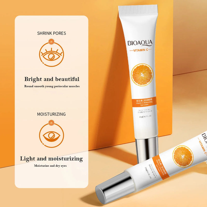 BIOAQUA Vitamin C Skin Care Sets Face Cream Eye Cream skincare Moisturizing Hydrating Anti-Wrinkle Eyes Care Face Care Products-Health Wisdom™