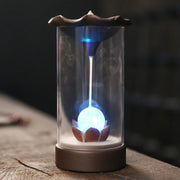 Backflow Incense Burner Plastic Cover Indoor Windproof Personality Creatives Home Decor Office Teahouse Ornament Without Incense-Health Wisdom™