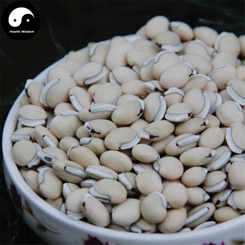 Bai Bian Dou 白扁豆, White Lablab Bean, White Hyacinth Bean, Semen Lablab Album-Health Wisdom™