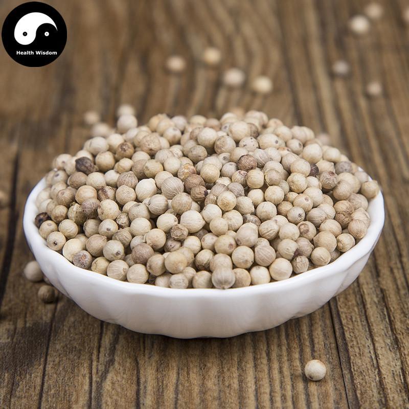 Bai Hu Jiao 白胡椒, Fructus Piperis, White Pepper-Health Wisdom™