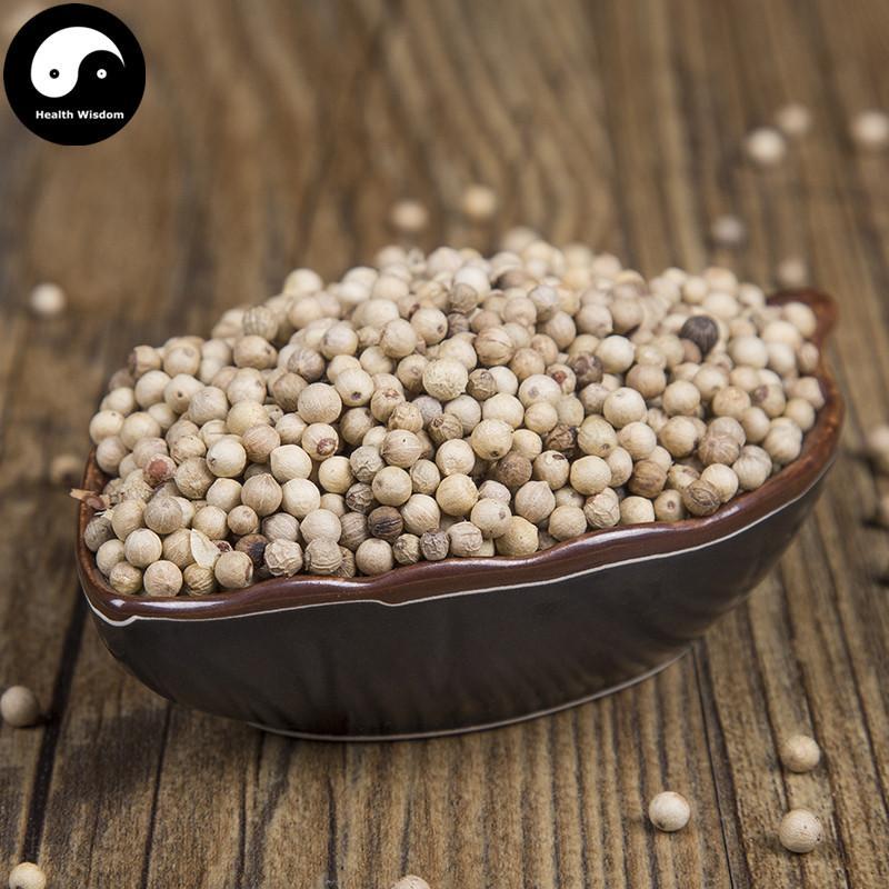 Bai Hu Jiao 白胡椒, Fructus Piperis, White Pepper-Health Wisdom™