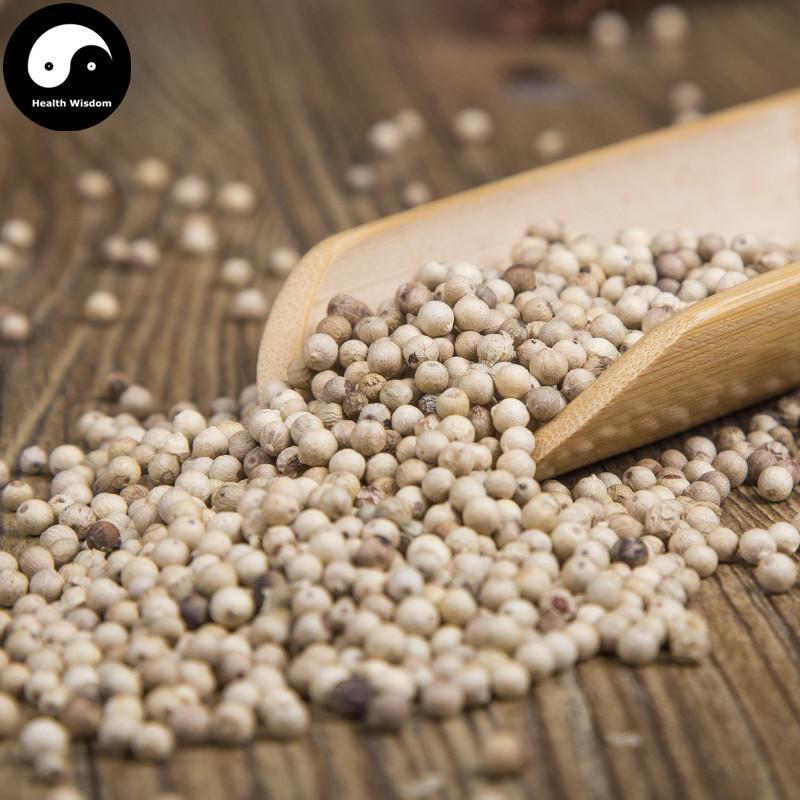 Bai Hu Jiao 白胡椒, Fructus Piperis, White Pepper-Health Wisdom™