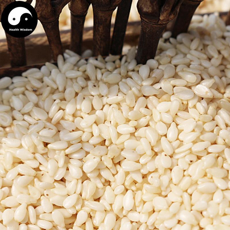 Bai Zhi Ma 白芝麻, Semen Sesami Nigrum, Hu Ma, White Sesame-Health Wisdom™