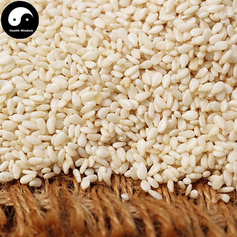 Bai Zhi Ma 白芝麻, Semen Sesami Nigrum, Hu Ma, White Sesame-Health Wisdom™