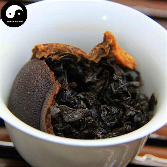 Baked Anxi Tieguanyin Mix Orange Peel Lower Blood Pressure Oolong Tea-Health Wisdom™