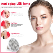 Beauty Red Light Therapy Machine 660nm 850nm Infared Led Photon Skin Rejuvenation Face Lamp Anti Aging Tightening Anti-Wrinkle-Health Wisdom™