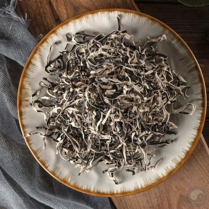 Black Fungus Mushroom, Auricularia Auricula Slices, Agaric Wood Ear Fungus, Mu Er Si 木耳丝-Health Wisdom™