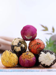 Black Tea Dianhong Flower Tea Yunnan Red Tea Dragon Ball Tea Rose Lily Chrysanthemum Jasminum Peony-Health Wisdom™