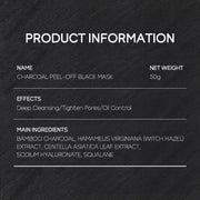 Blackhead Removal Mask Peel-Off Black Mask Face Peeling Masks Remove Blackhead Deep Cleansing Face Mask Skin Care Products-Health Wisdom™