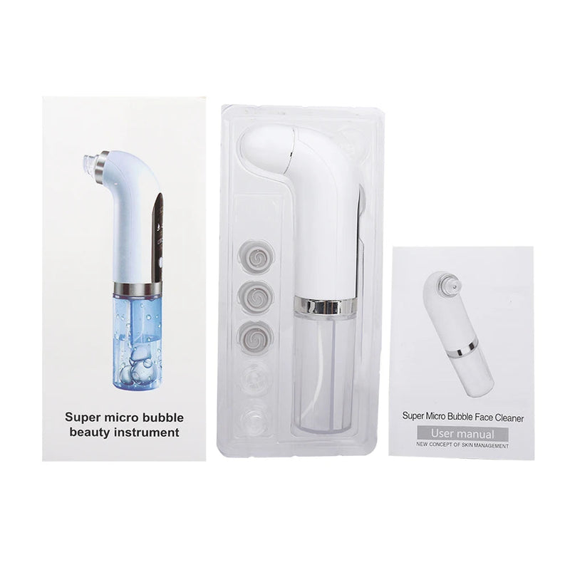 Blackhead Remover Pore Vacuum Cleaner Electric Small Bubble Acne Pimple Removal Facial Cleasing Machine USB Charge Beauty Device-Health Wisdom™