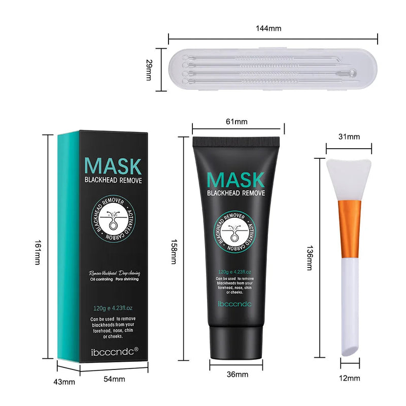 Blackheads Removal Facial Mask Sets Deep Cleaning Shrink Pores Remove Blackhead Mask Peeling Masks Skin Care Products-Health Wisdom™