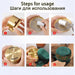 Brass Copper Box Smokeless Moxibustion Bag hierbas chinas Burner Moxa Therapy Body Acupoint Meridian Warm Massage