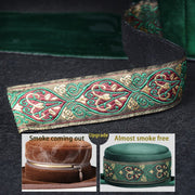 Brass Copper Box Smokeless Moxibustion Bag hierbas medicinales Burner Moxa Therapy Body Acupoint Meridian Warm Massage-Health Wisdom™