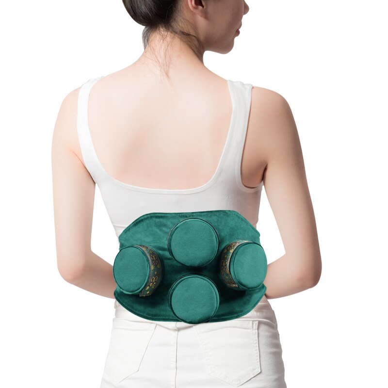 Brass Copper Box Smokeless Moxibustion Bag hierbas medicinales Burner Moxa Therapy Body Acupoint Meridian Warm Massage-Health Wisdom™