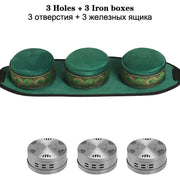 Brass Copper Box Smokeless Moxibustion Bag hierbas medicinales Burner Moxa Therapy Body Acupoint Meridian Warm Massage-Health Wisdom™