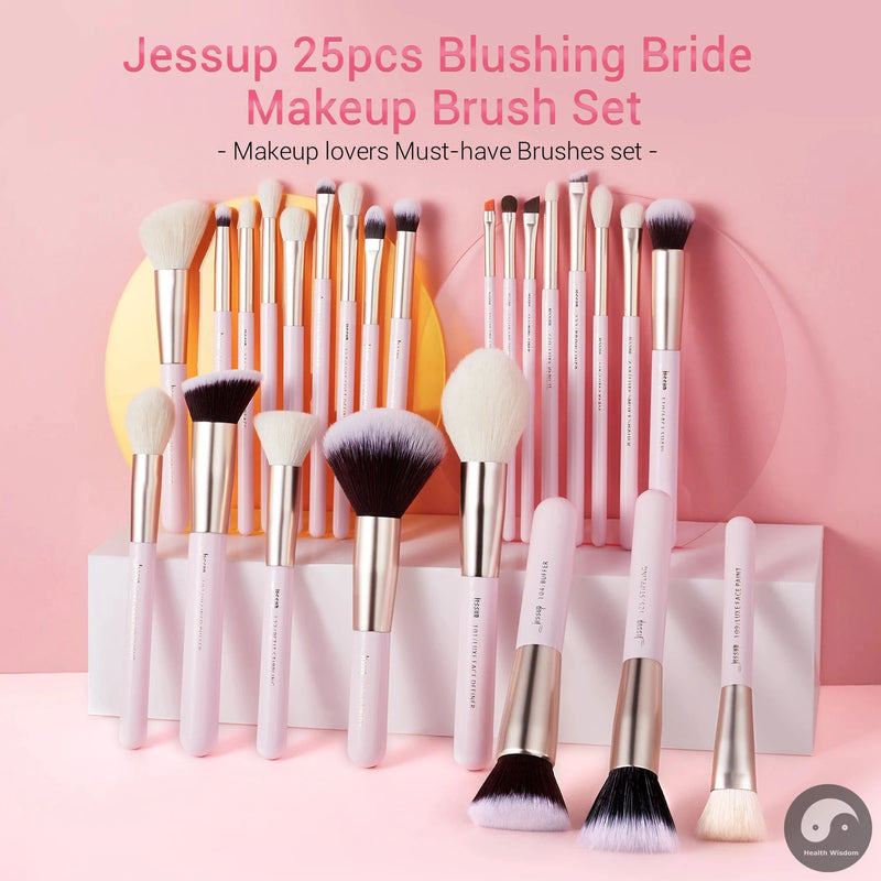 Brushes Set Professional Makeup Brush Foundation Eyeshadow Powder Contour Blending Lip Liner 15-25pcs Cosmetics Box T295-Health Wisdom™
