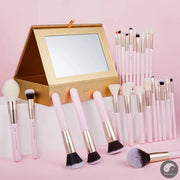 Brushes Set Professional Makeup Brush Foundation Eyeshadow Powder Contour Blending Lip Liner 15-25pcs Cosmetics Box T295-Health Wisdom™
