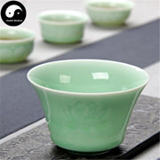 Celadon Ceramic Gaiwan Tea Cup 200ml 盖碗-Health Wisdom™