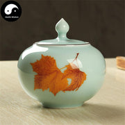 Celadon Loose Leaf Tea Storage 200g 茶叶罐-Health Wisdom™