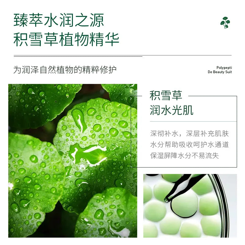 Centella Asiatica Polypeptide Skin Care Set Aloe Moisturizing Oil-controlling Face Serum Cream Lotion Set Ascorbic Acid Essence-Health Wisdom™