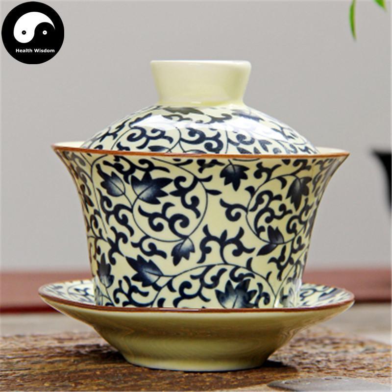 Ceramic Gaiwan Tea Cup 110ml 盖碗-Health Wisdom™