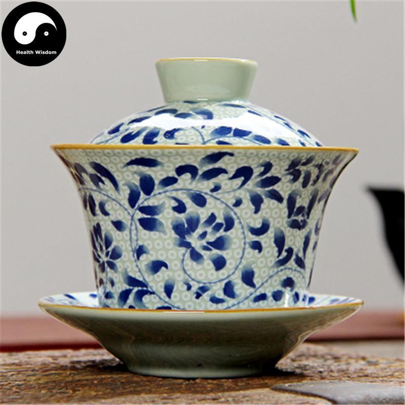 Ceramic Gaiwan Tea Cup 110ml 盖碗-Health Wisdom™