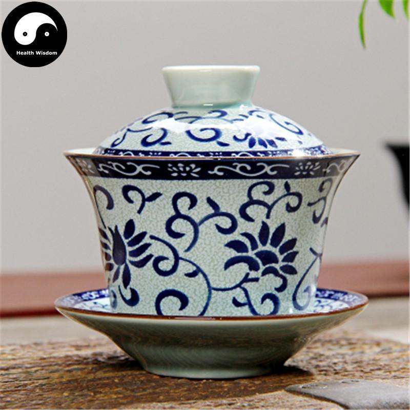 Ceramic Gaiwan Tea Cup 110ml 盖碗-Health Wisdom™