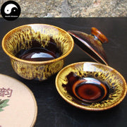Ceramic Gaiwan Tea Cup 120ml 钧窑盖碗-Health Wisdom™