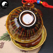Ceramic Gaiwan Tea Cup 120ml 钧窑盖碗-Health Wisdom™