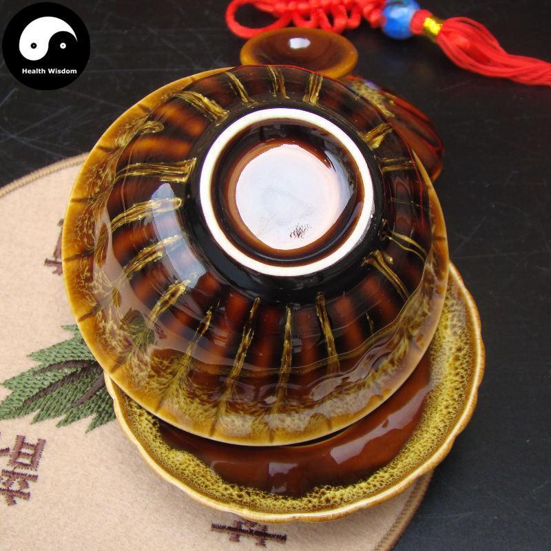 Ceramic Gaiwan Tea Cup 120ml 钧窑盖碗-Health Wisdom™