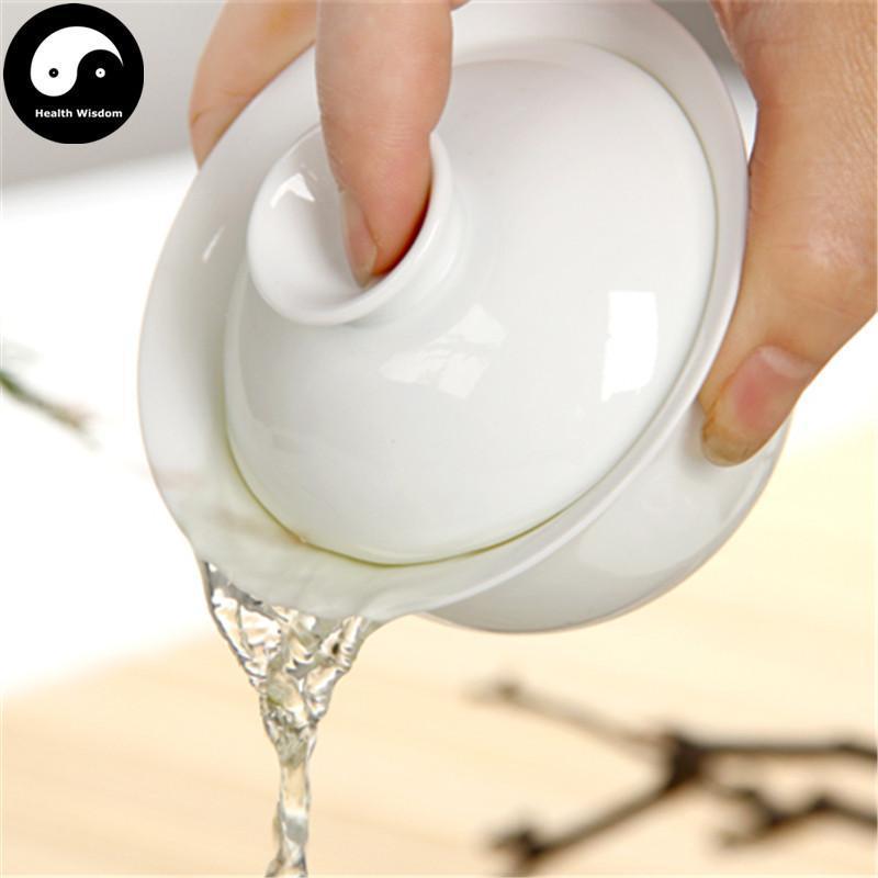 Ceramic Gaiwan Tea Cup 180ml 盖碗 Pure White-Health Wisdom™