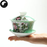 Ceramic Gaiwan Tea Cup 220ml 盖碗-Health Wisdom™