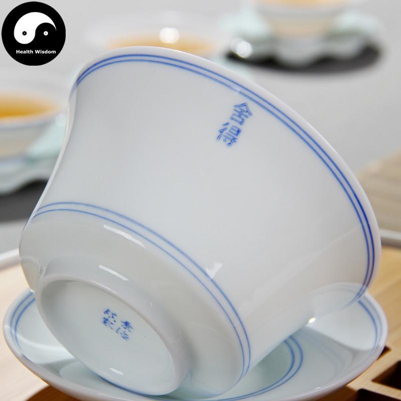 Ceramic Gaiwan Tea Cup 250ml 盖碗 舍得-Health Wisdom™