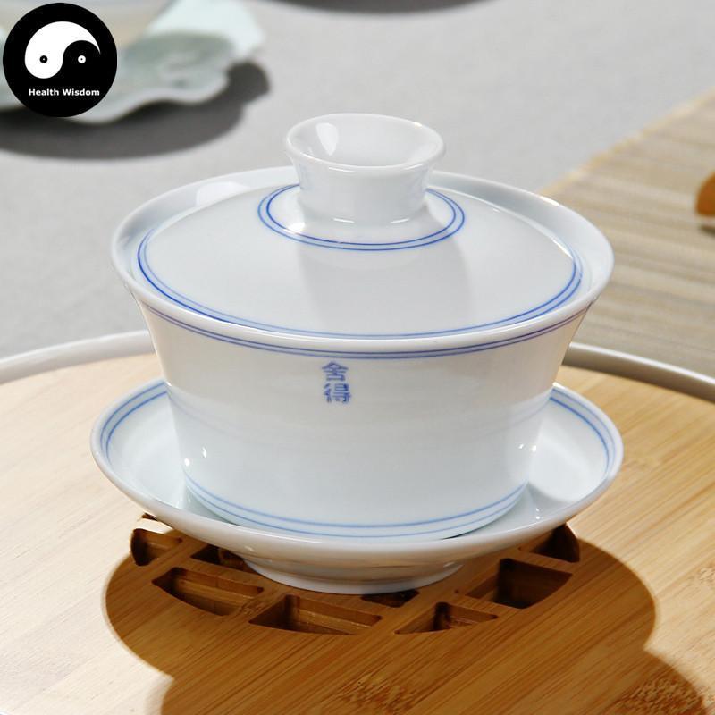 Ceramic Gaiwan Tea Cup 250ml 盖碗 舍得-Health Wisdom™