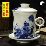 Ceramic Infuser Tea Cups&Mugs 300ml-Health Wisdom™