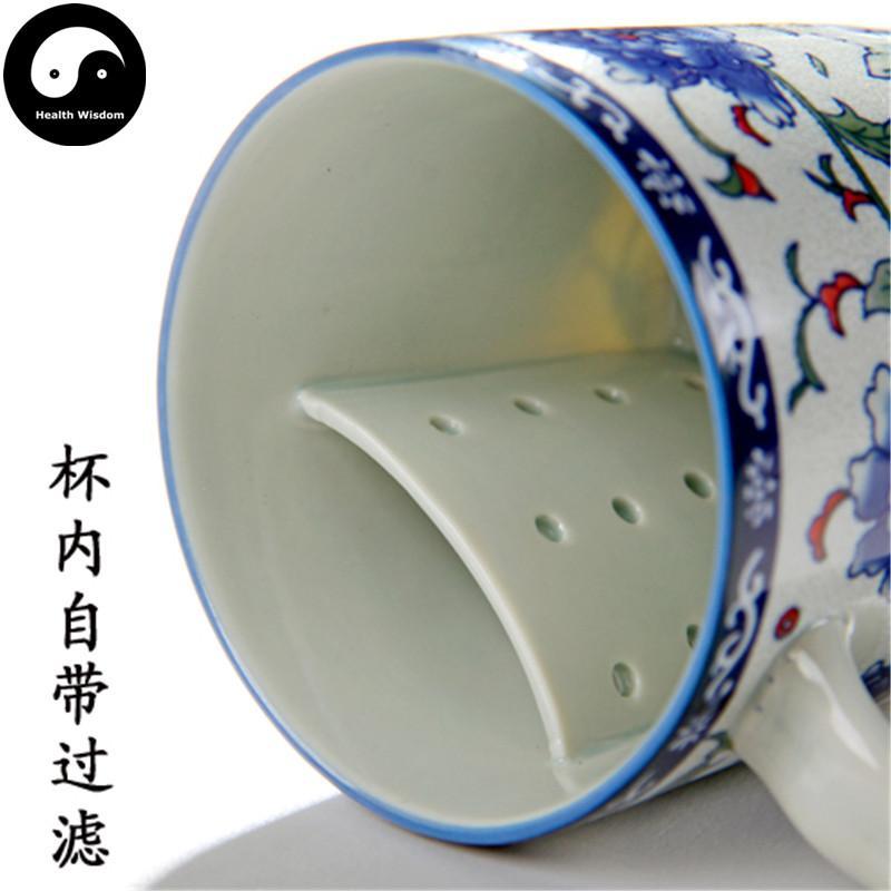 Ceramic Infuser Tea Cups&Mugs-Health Wisdom™