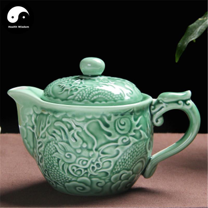Ceramic Kungfu Teapot 450ml-Health Wisdom™