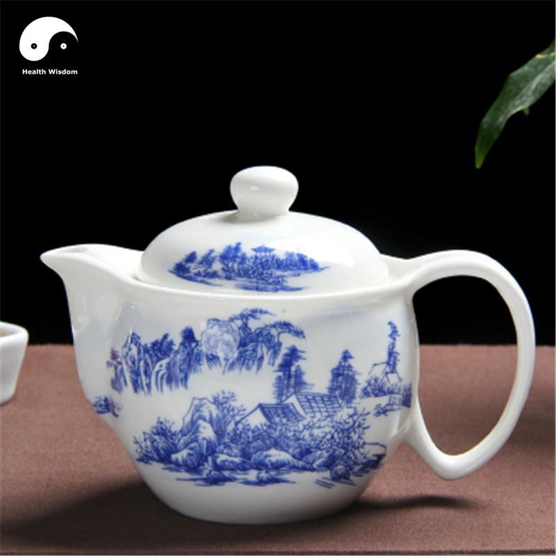 Ceramic Kungfu Teapot 450ml-Health Wisdom™