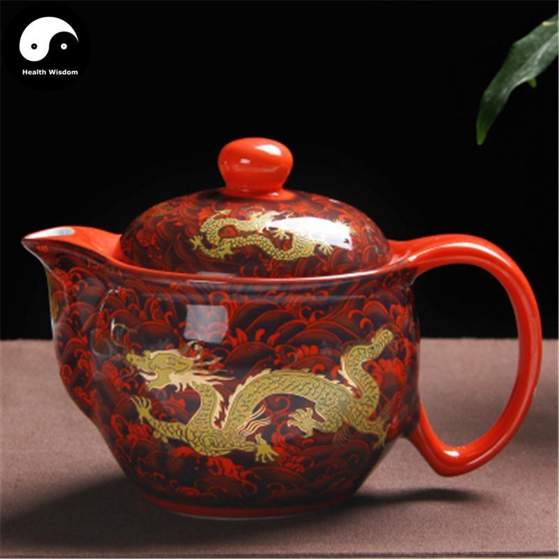 Ceramic Kungfu Teapot 450ml-Health Wisdom™